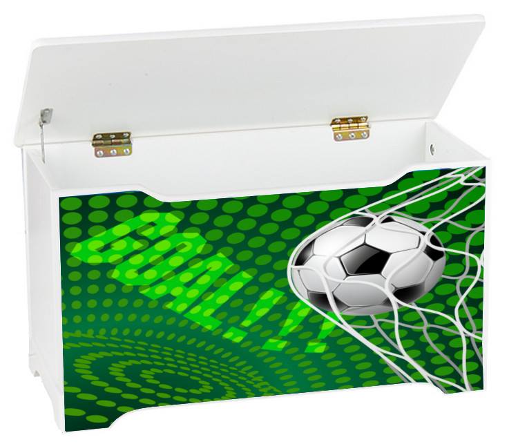 Becks truhlica Futbal zelený