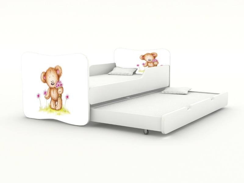 Becks posteľ s výsuvným lôžkom Macko me To