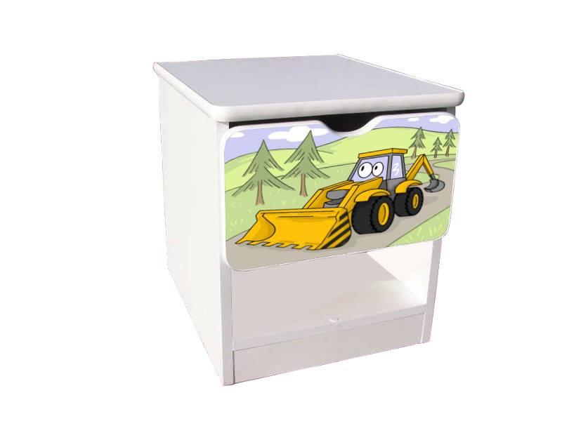 Becks nočný stolík Digger BLM