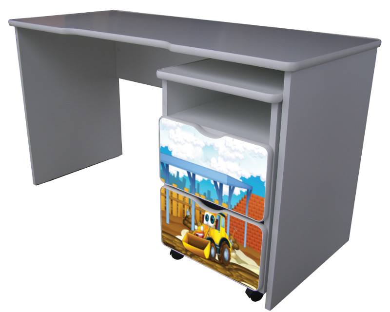 Becks písací stolík + kontajner Digger