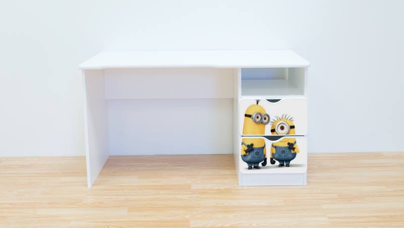 Becks písací stolík pravý Minions