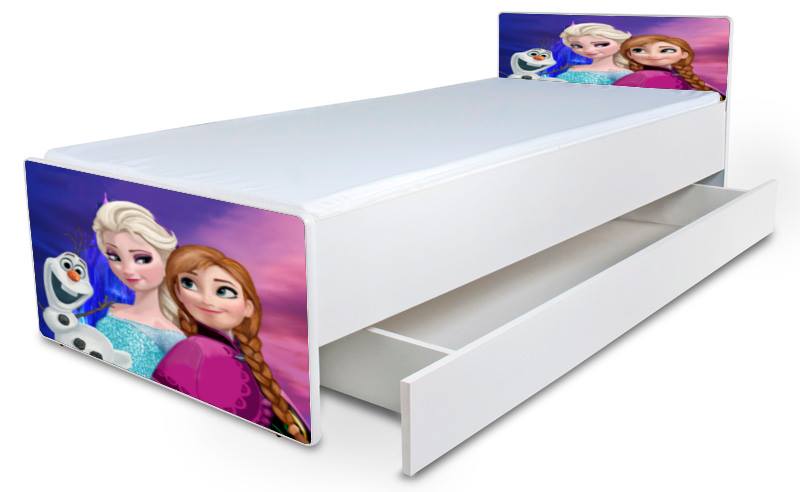 Becks posteľ Frozen II + šuflík