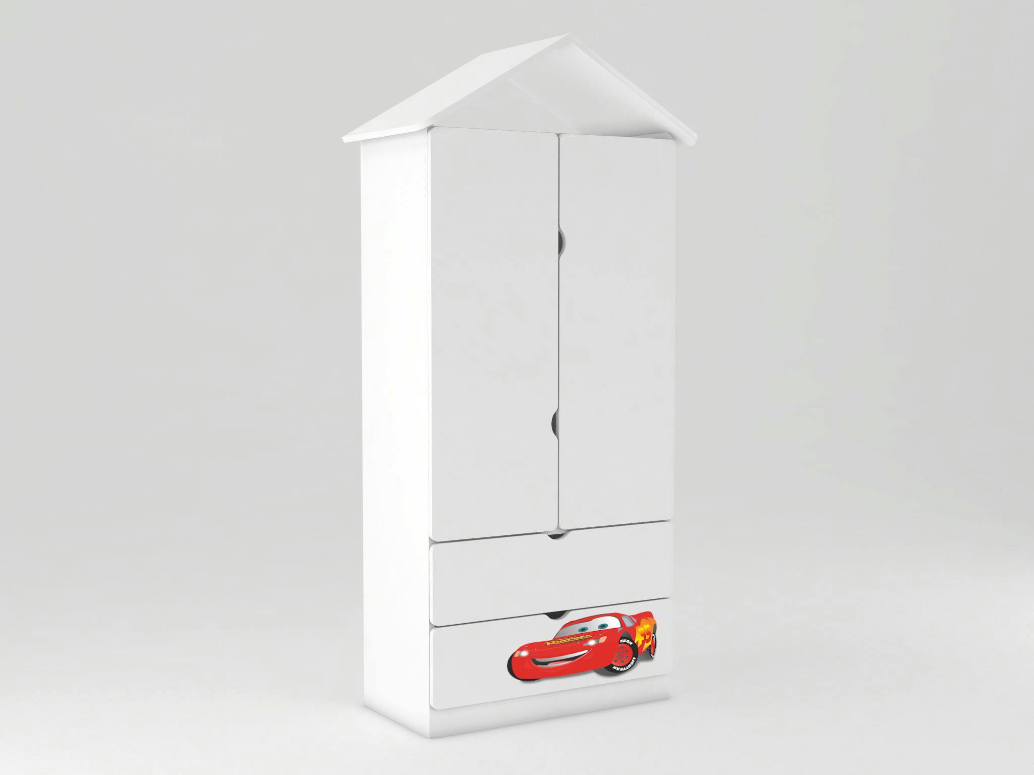 Becks domček skriňa Cars MC