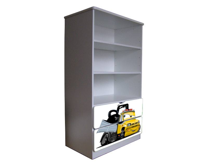 Becks knižnica M Truck žltý