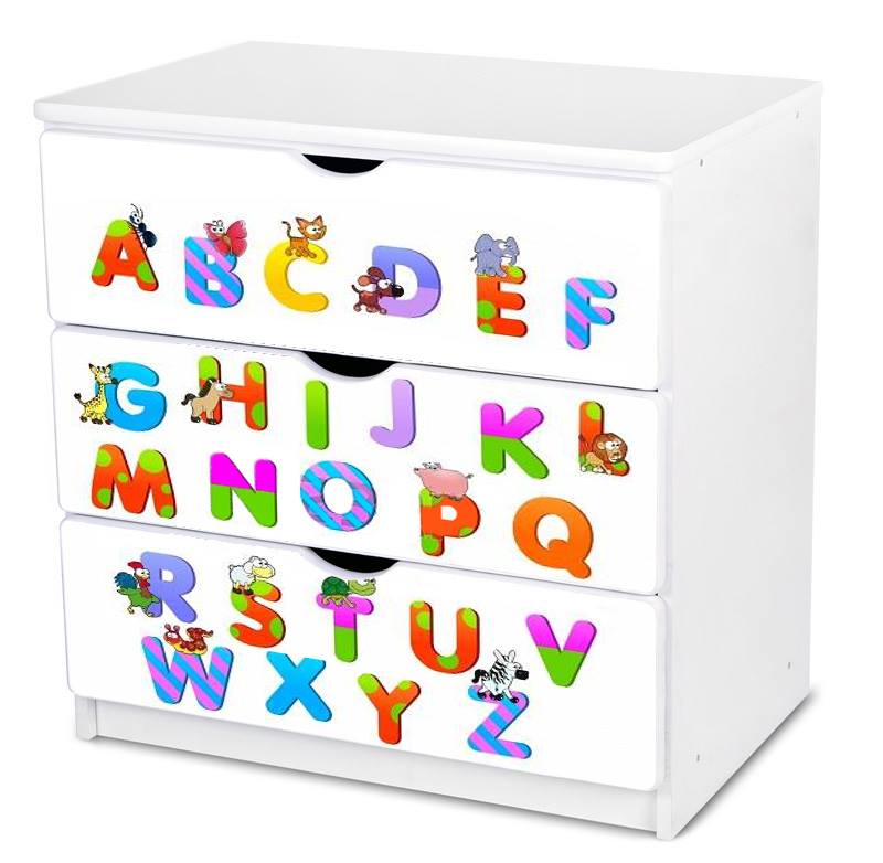 Becks komoda Abeceda