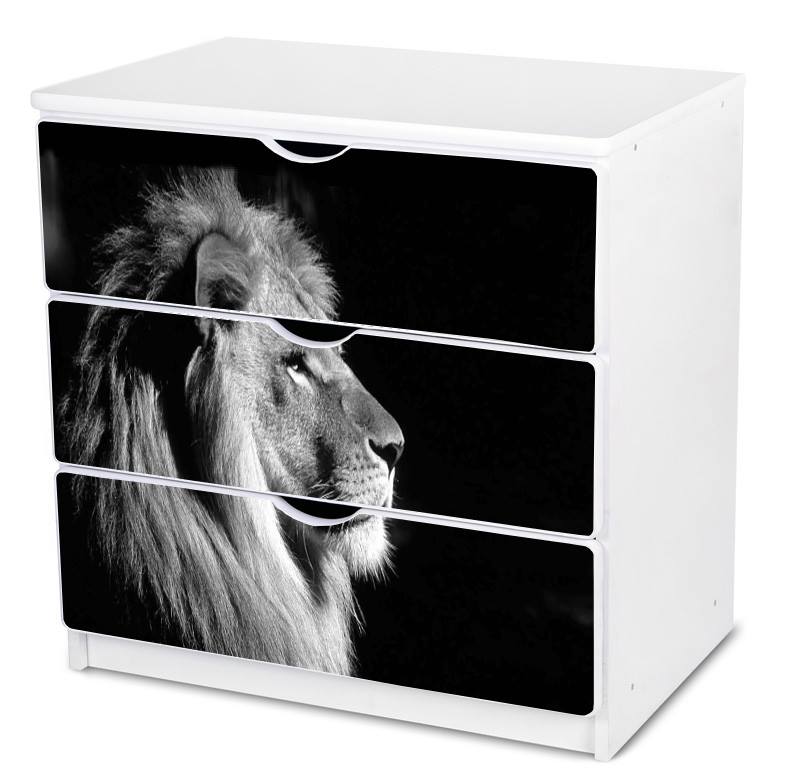 Becks komoda Lev black