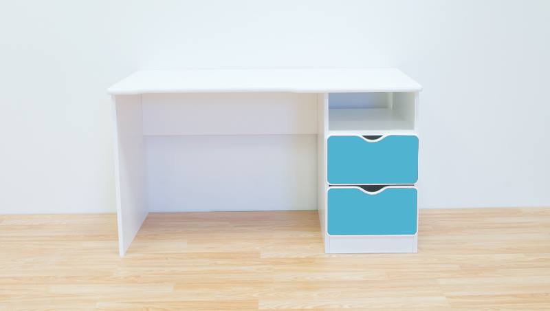 Becks písací stolík pravý Blue