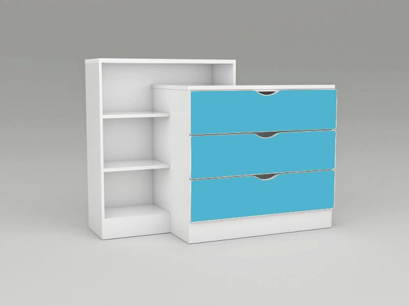 Becks komoda XXL DUO Blue