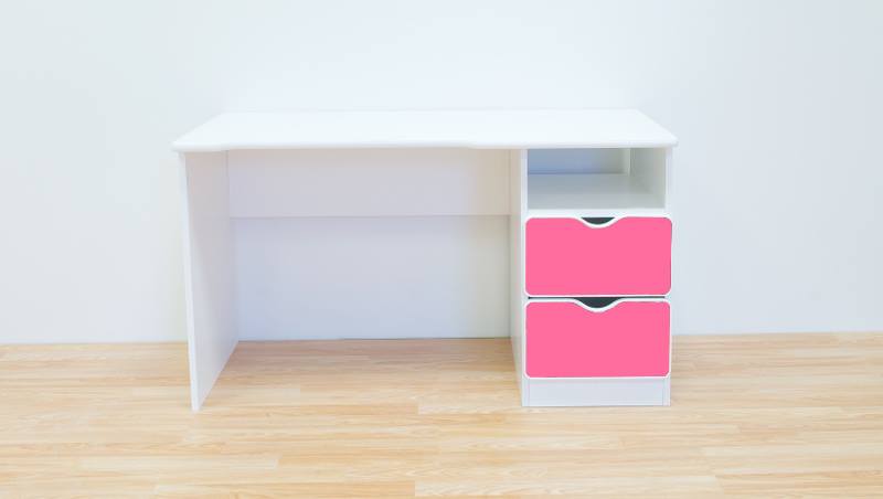 Becks písací stolík Pink pravý