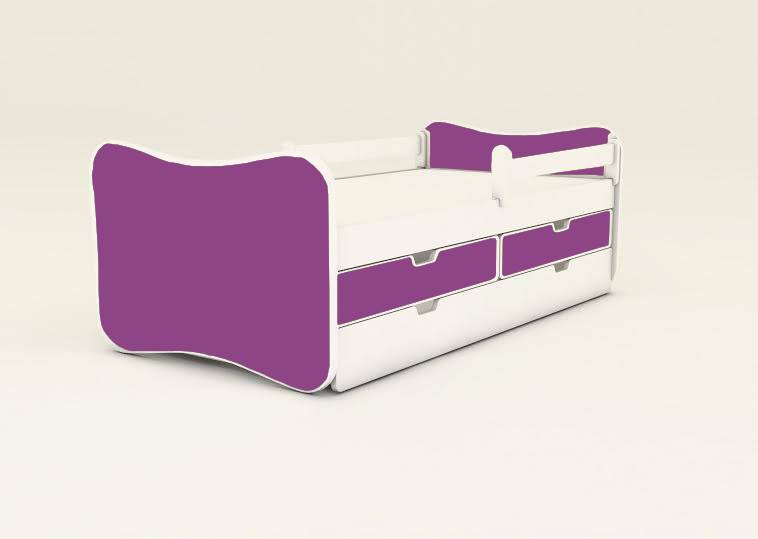 Detská posteľ s 2úložnými priestormi Violet