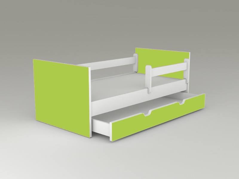 Junior detská posteľ 160 Green