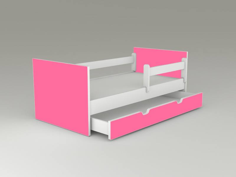 Junior detská posteľ 160 Pink