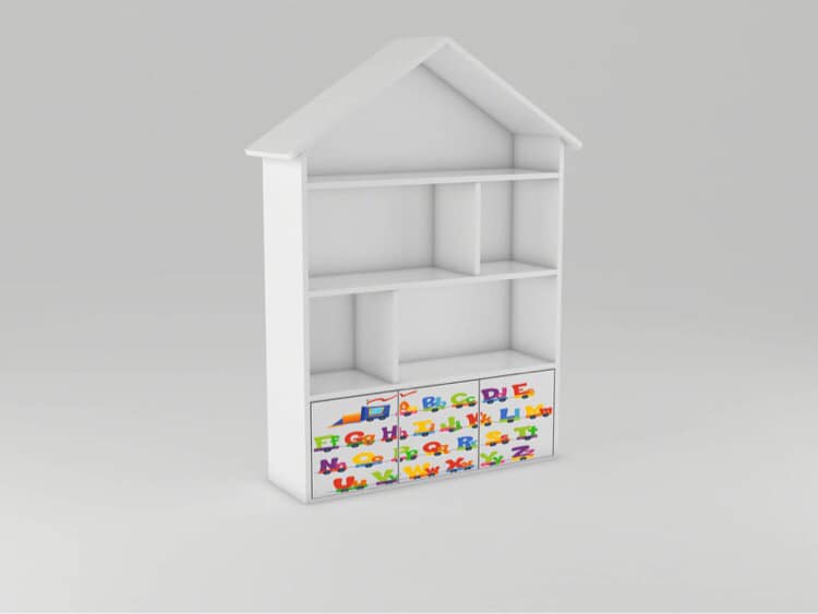 Becks domček - knižnica Abeceda Vlak