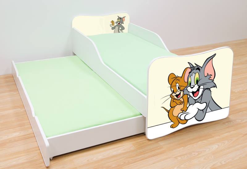 Becks posteľ s výsuvným lôžkom Tom