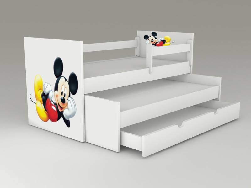 Junior detská posteľ 180 Mickey3