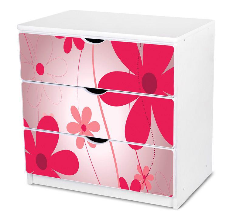 Detská komoda Kvety BB