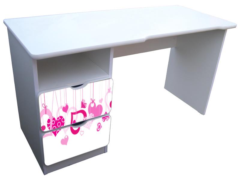 Becks písací stolík Srdiečka