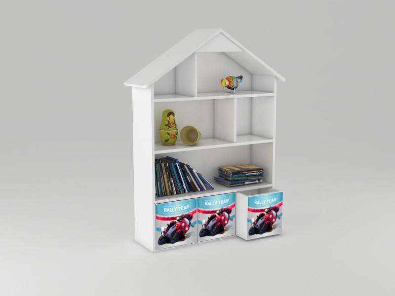 Becks domček - knižnica Motorka