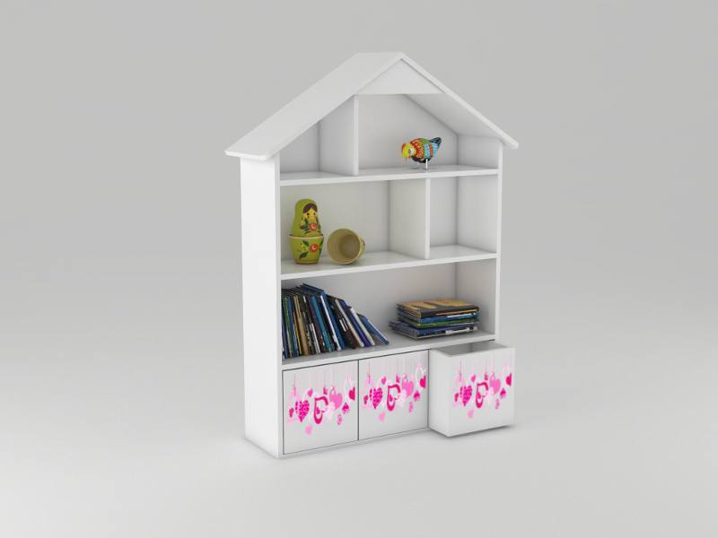 Becks domček - knižnica Srdiečka