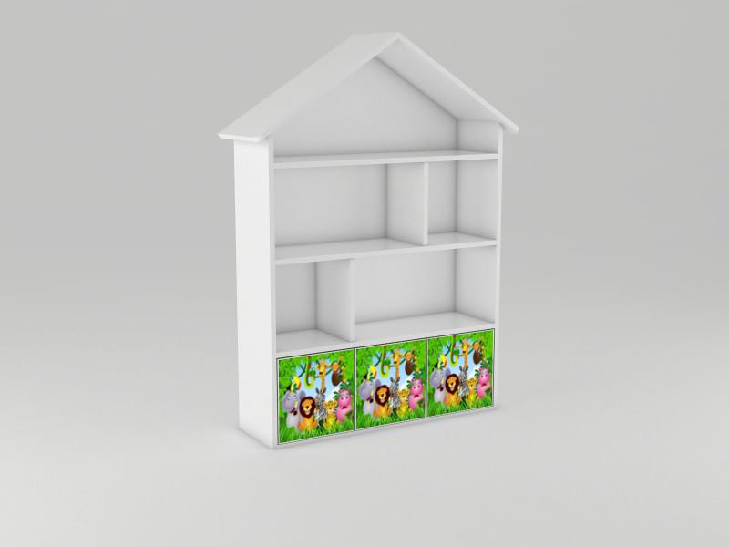 Becks domček - knižnica Madagaskar