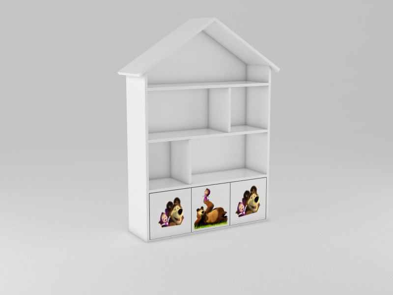 Becks domček - knižnica  Maša a medveď