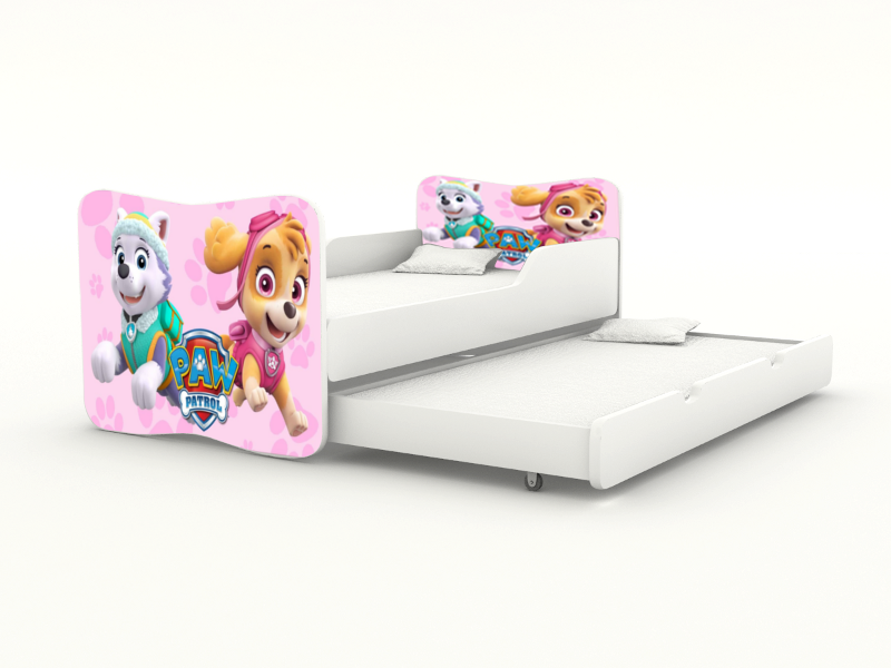 Becks postel 180x80 s výsuvným lôžkom PatrolG