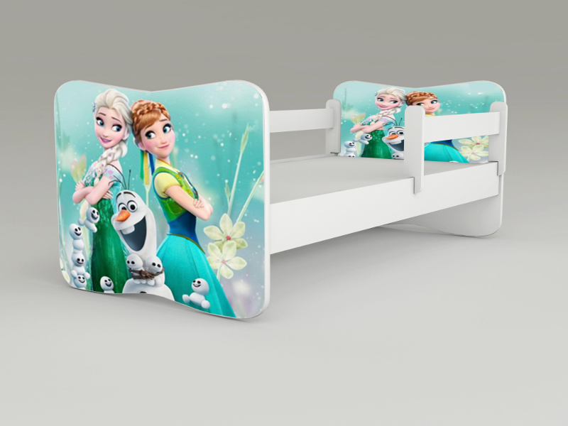 Detská posteľ s odnímateľnými zábranami Frozen3