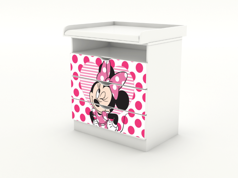 Becks komoda s odnímateľným prebalovacím pultom Minnie4