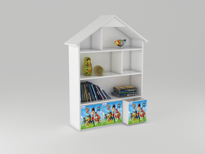 Becks domček - knižnica Patrol1