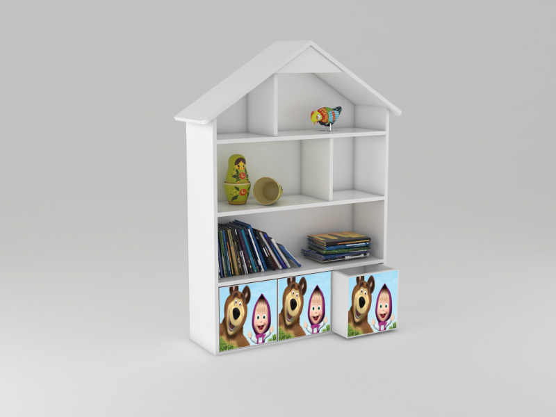 Becks domček - knižnica Máša