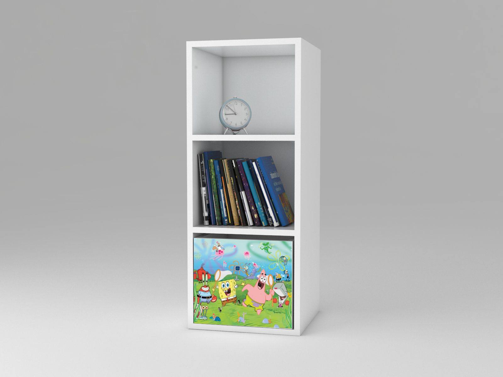 Becks regál + 1x box Spongebob