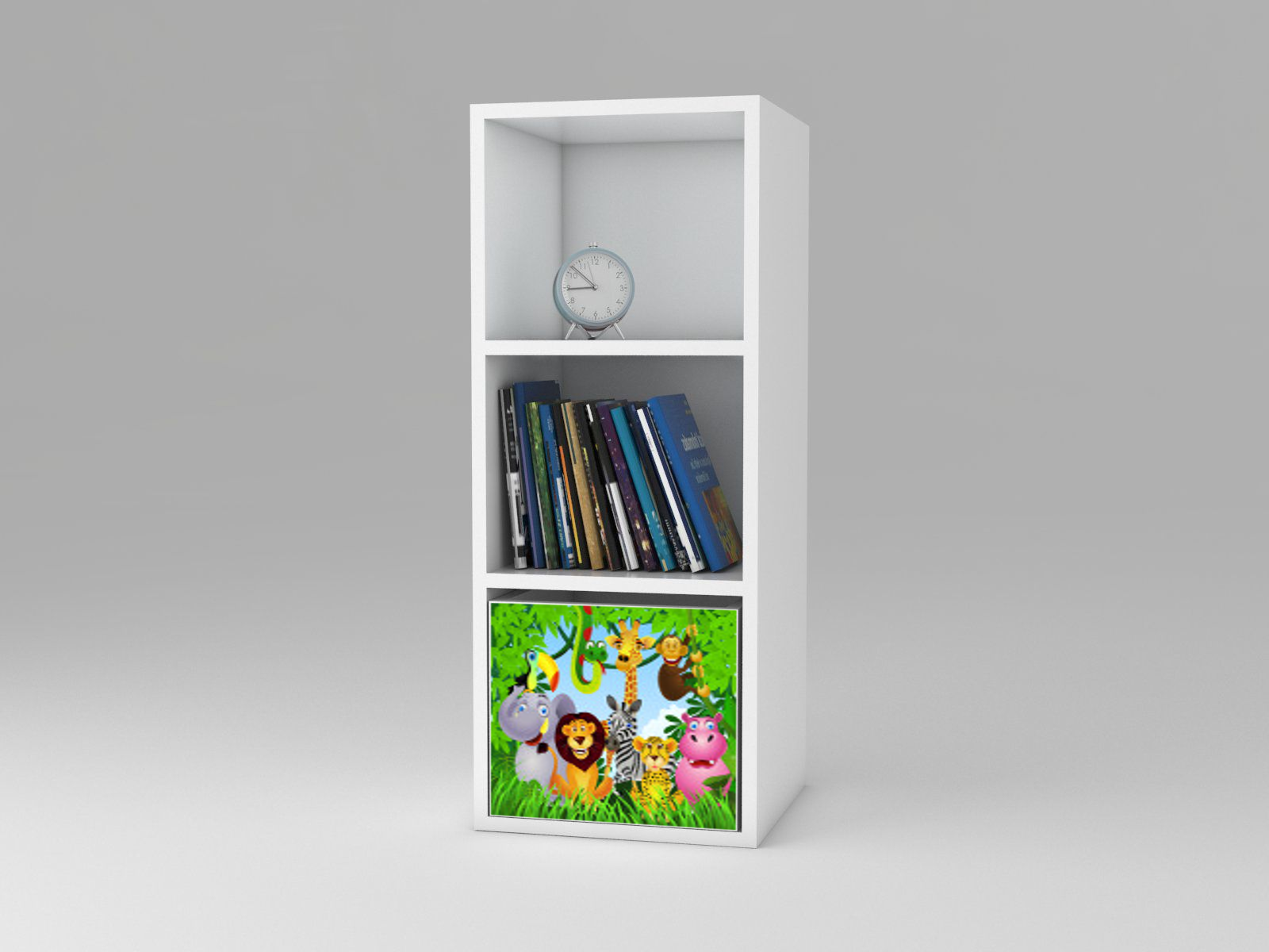 Becks regál + 1x box Madagaskar