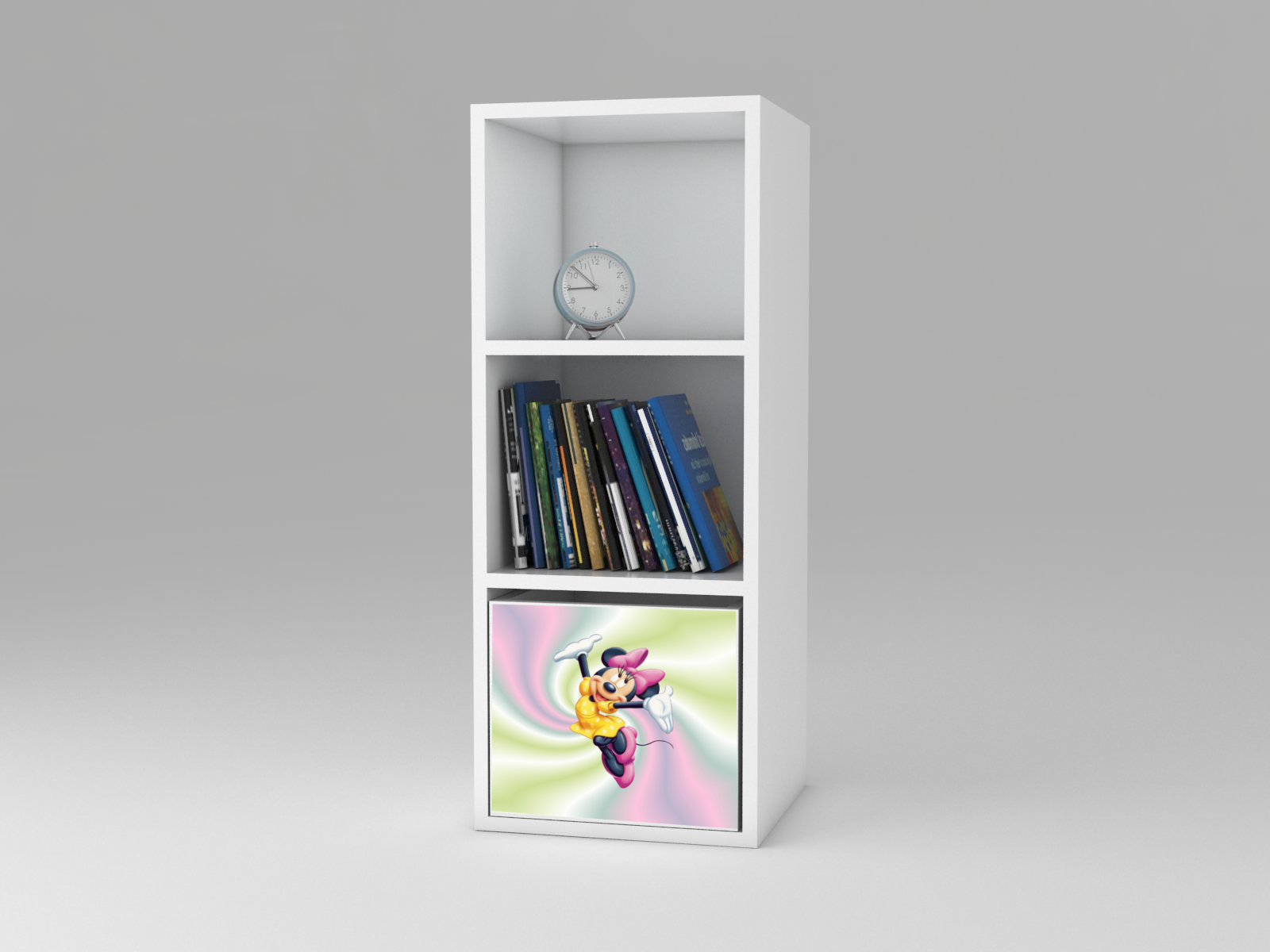 Becks regál + 1x box Minnie2