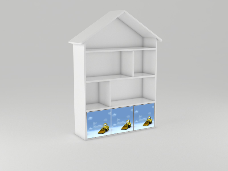 Becks domček - knižnica Little Diggy