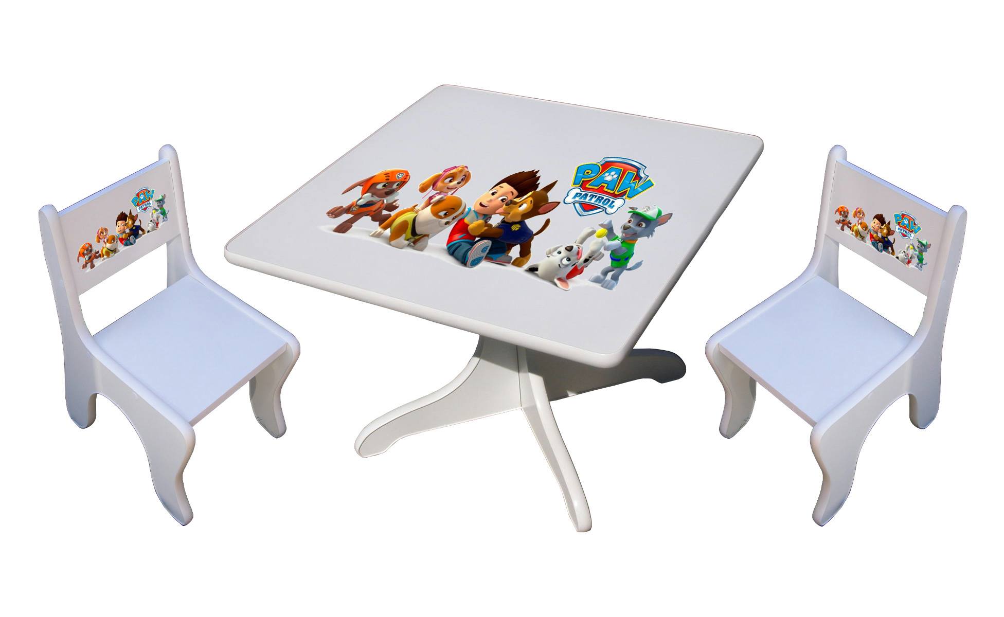 Becks stolík a 2x stolička Paw Patrol all