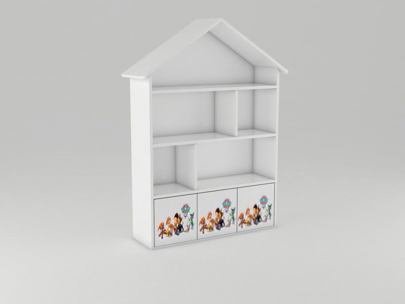 Becks domček - knižnica Paw Patrol all