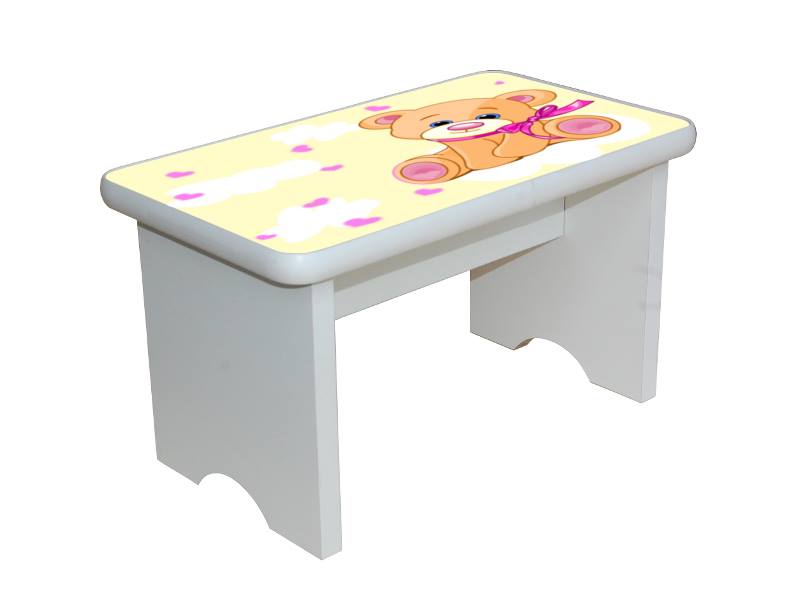 Becks stolček Macko žltý