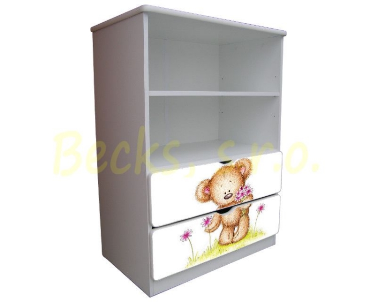 Becks knižnica S Macko Me To