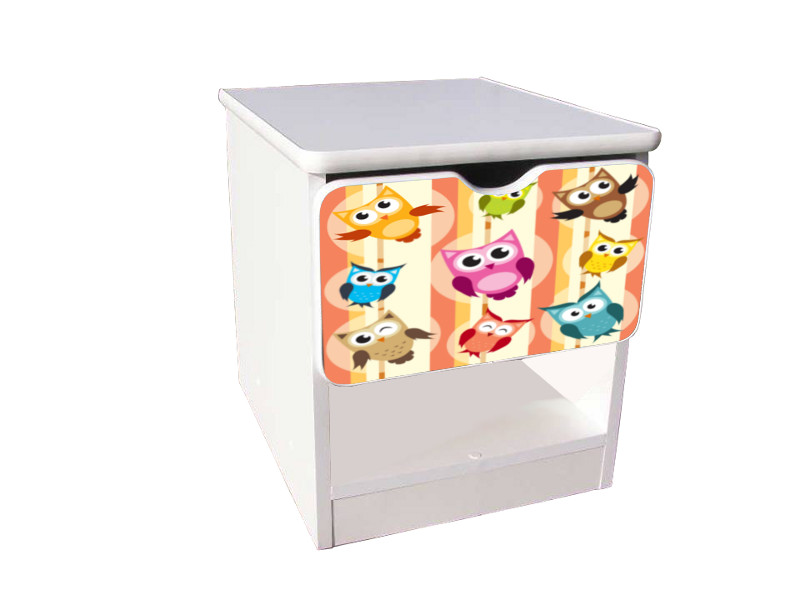 Becks nočný stolík Sovička