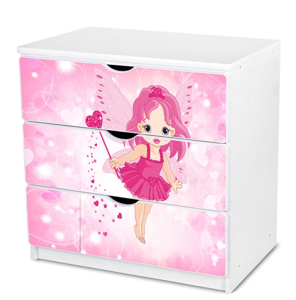 Detská komoda Víla fly BB