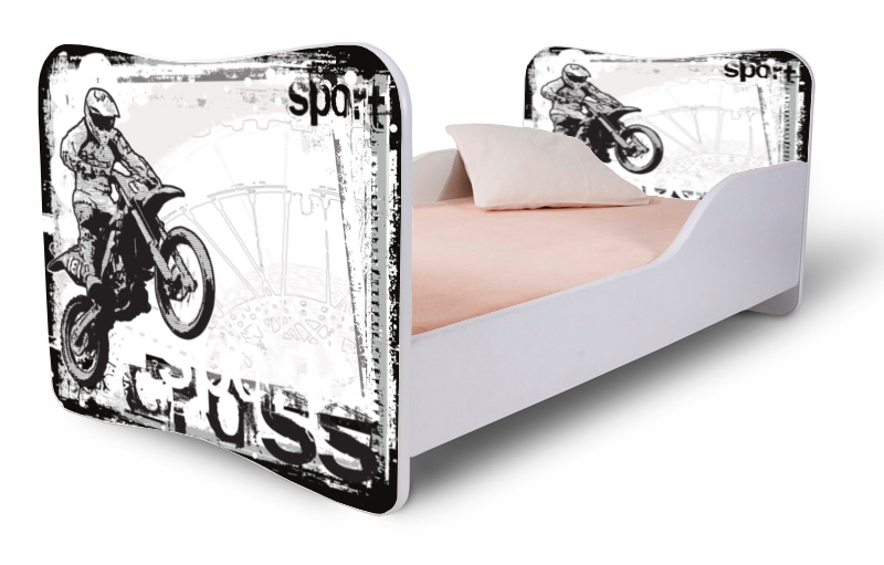 Detská posteľ Motocross