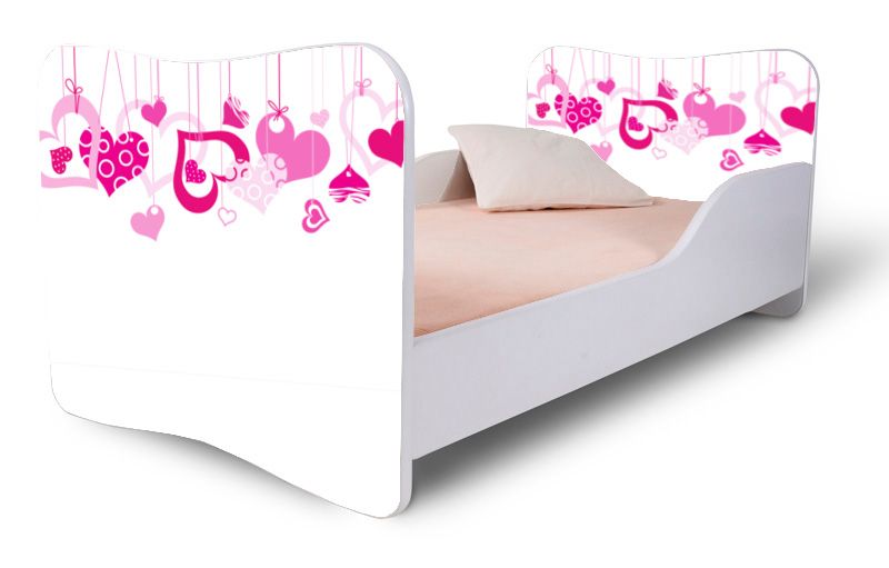 Detská posteľ Srdiečka