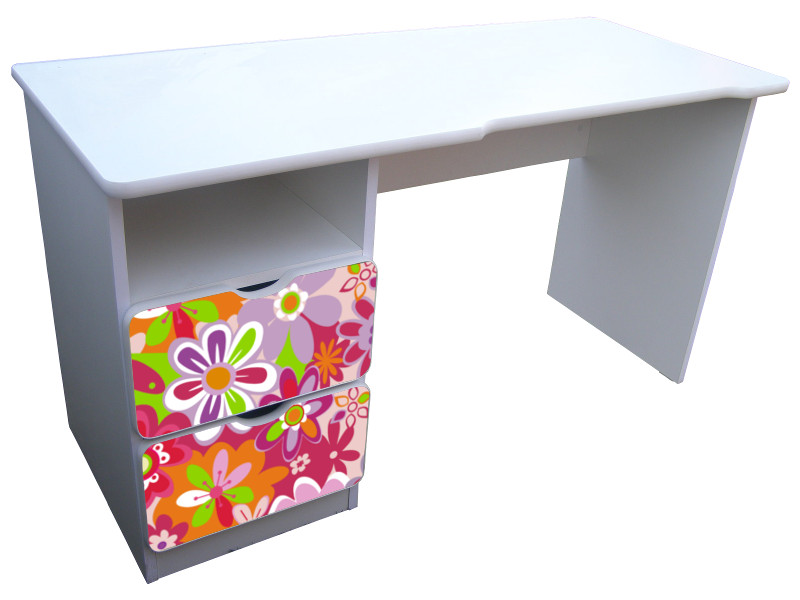 Becks písací stolík kvety ori