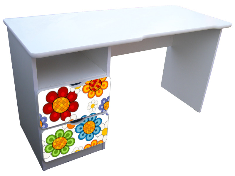 Becks písací stolík Kvety mix