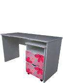 Becks písací stolík + kontajner Kvety